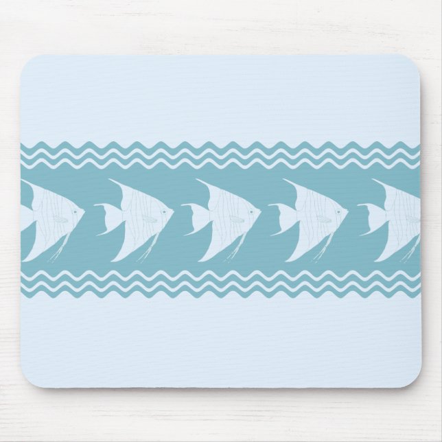 Mousepad Estirpes de Ângora Azul Claro (Frente)