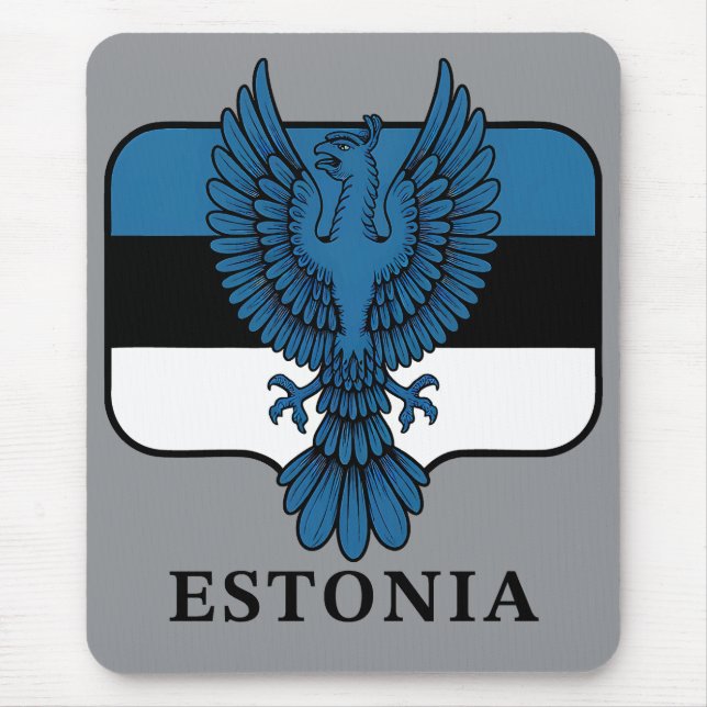 Mousepad Estonia Northern Europe (Frente)
