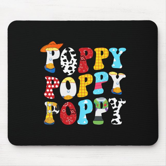 Mousepad Estória de Popy Toy Boy Pai Tee for (Frente)