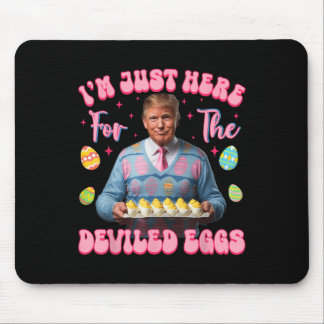 Mousepad Estou Aqui Apenas Para Os Ovos Devidos Engraçados.