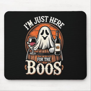 Mousepad Estou aqui para o Fantasma do Dia de as Bruxas eng