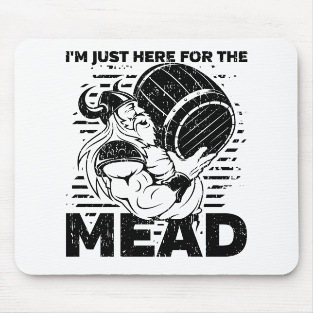 Mousepad Estou aqui para o Mead (Frente)