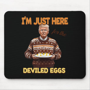 Mousepad Estou aqui para os ovos devorados