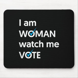 Mousepad Estou Mulher Que Me Assista Votar 2024 Votação Em 