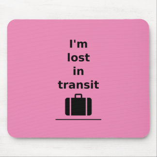 Mousepad Estou perdido em Viagem de trânsito.