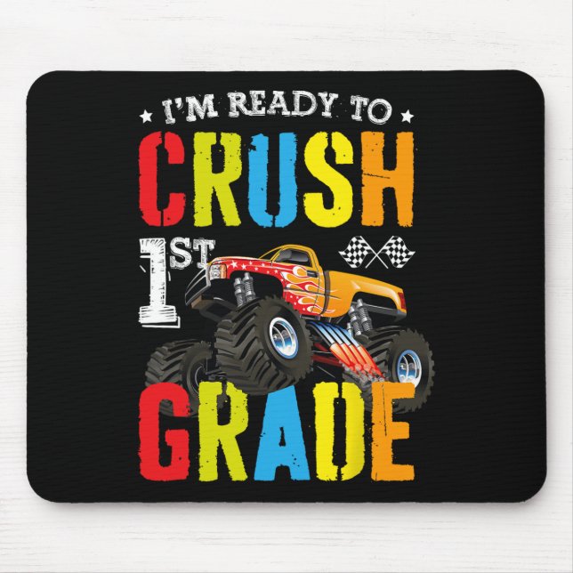 Mousepad Estou Pronta Para Esmagar 1rua De Volta. (Frente)