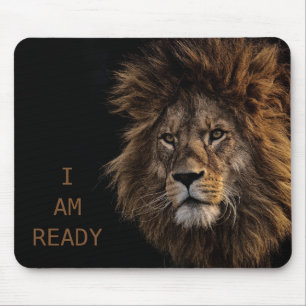 Mousepad ESTOU PRONTO - Leão