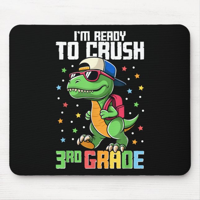 Mousepad Estou Pronto Para Detonar a 3ª Série de Volta às A (Frente)