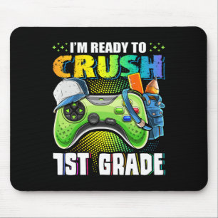 Mousepad Estou pronto para esmagar 1rua de Ck para o Ga de