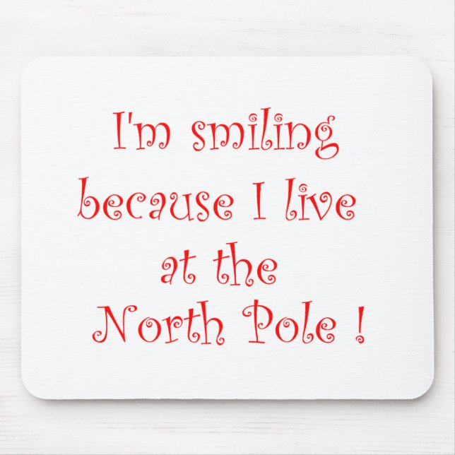 Mousepad Estou sorrindo porque...-mousepad (Frente)
