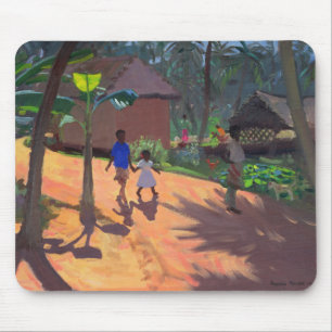 Mousepad Estrada à praia Kerala 1996 de Kovalum