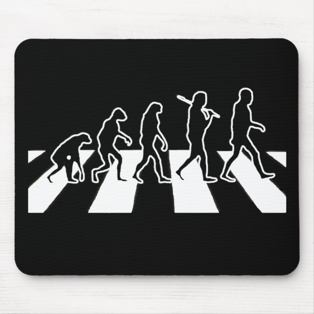Mousepad Estrada da abadia da evolução (Frente)