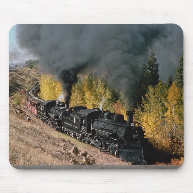 Mousepad Estrada de ferro de Cumbres e de Toltec, no. 487 e (Frente)