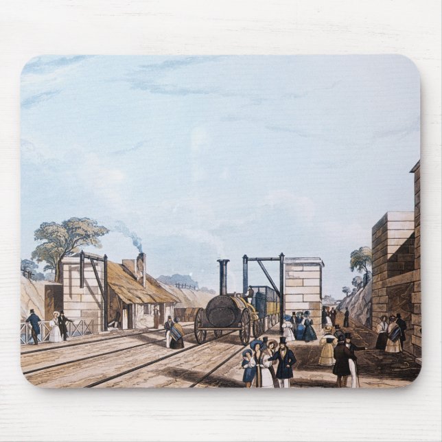 Mousepad Estrada de ferro de Liverpool e de Manchester: (Frente)