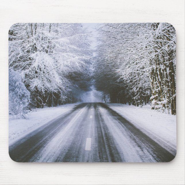 Mousepad estrada de inverno (Frente)