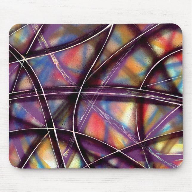 Mousepad Estrada espacial Funky (Frente)