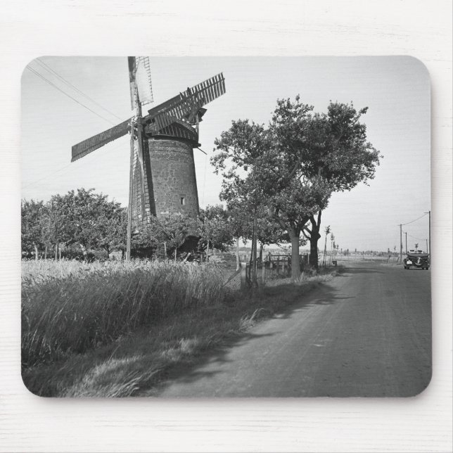Mousepad Estrada secundária e moinho de vento tradicional (Frente)