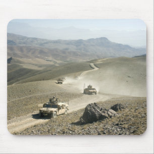 Mousepad Estradas ásperas transversais da montanha de