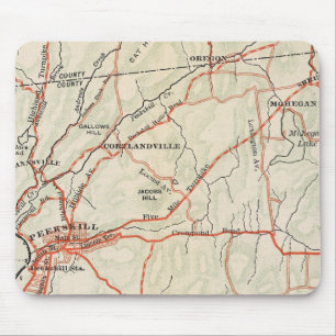Mousepad Estradas de bicicleta em Nova York e Conneticut 5
