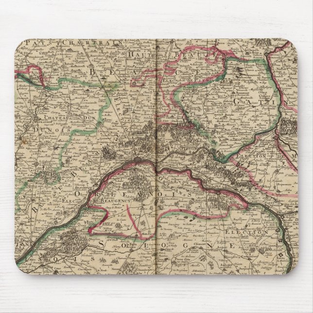Mousepad Estradas romanas e capelas (Frente)