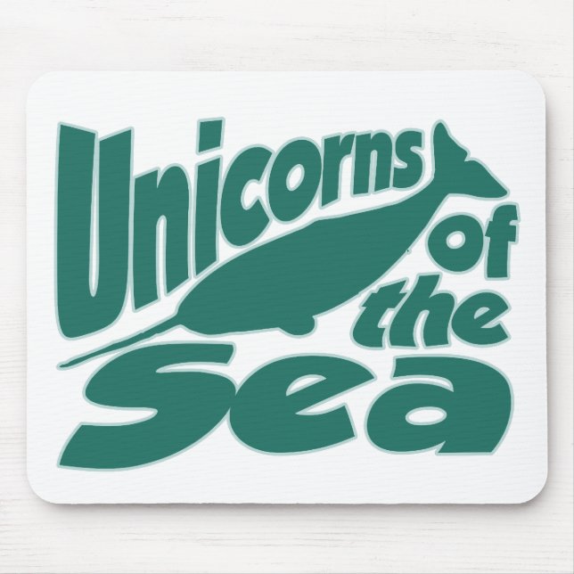 Mousepad Estreito Unicórnio do Mar (Frente)