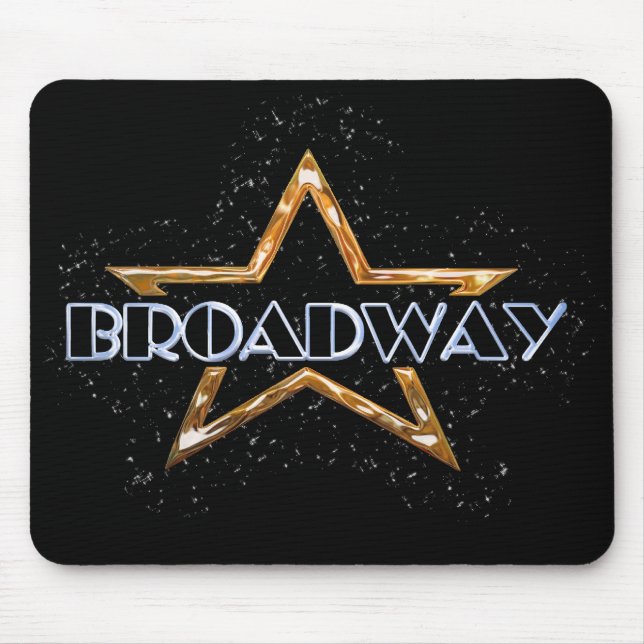 Mousepad Estrela de Broadway (Frente)