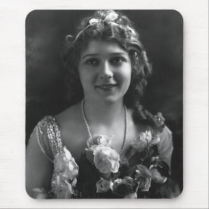 Mousepad Estrela de cinema silenciosa Mary Pickford 12