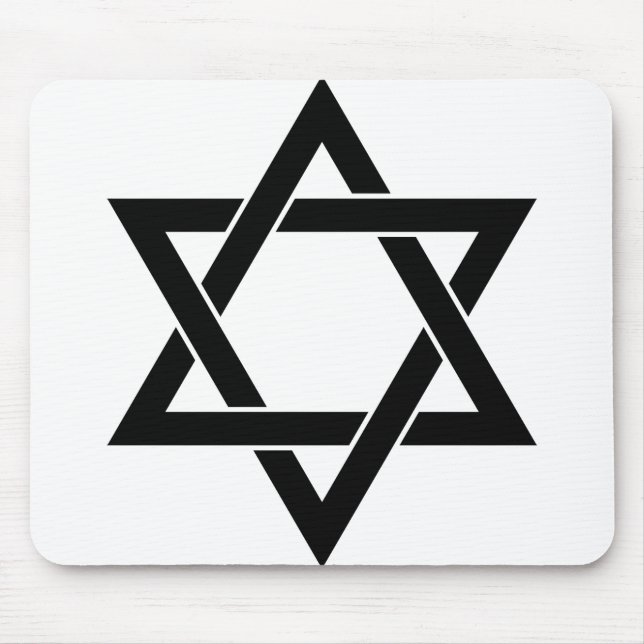Mousepad Estrela de David (Frente)