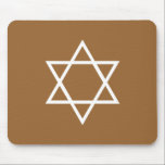 Mousepad Estrela de David<br><div class="desc">Esta estrela de David pode ser mudada a toda a cor que de Zazzle você quiser e o fundo demasiado.</div>
