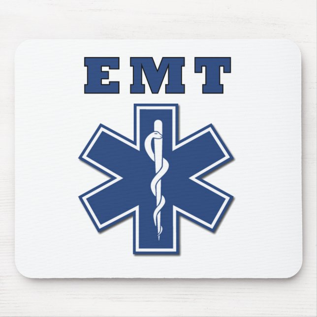 Mousepad Estrela de EMT da vida (Frente)