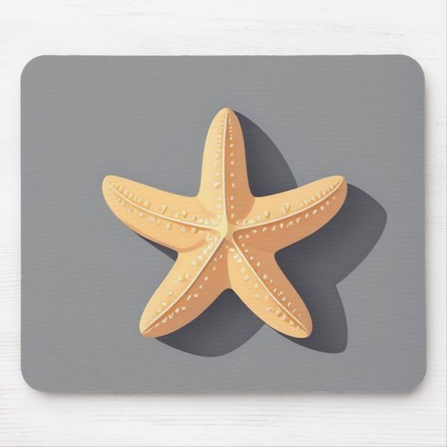 Mousepad Estrela-do-mar e sua Sombra (Frente)