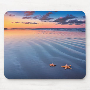 Mousepad Estrela do mar na areia
