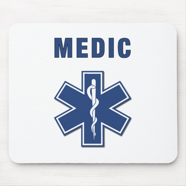 Mousepad Estrela do médico da vida (Frente)