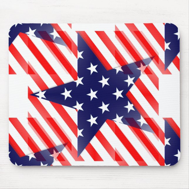 Mousepad estrela dos eua (Frente)