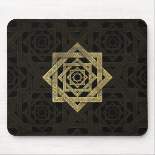 Mousepad Estrela dourada de Lakshmi - Ashthalakshmi
