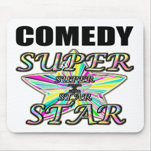 Mousepad Estrela mundial da comédia
