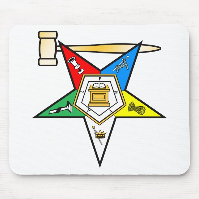 Mousepad Estrela oriental após artigos da matrona (Frente)