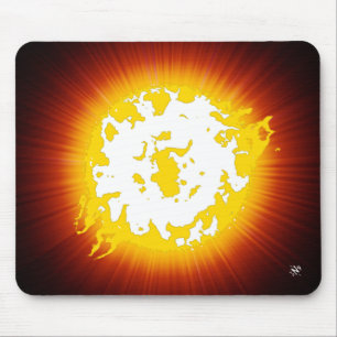 Mousepad Estrela queimada