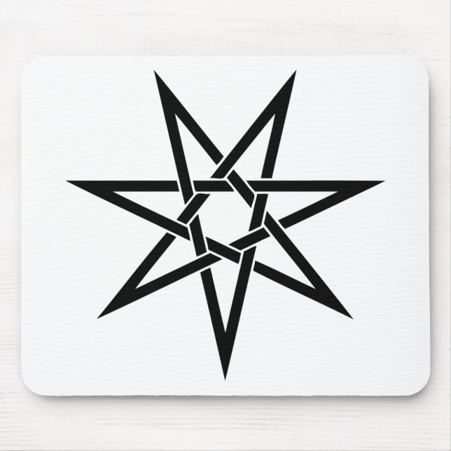 Mousepad Estrela sete aguçado (Frente)