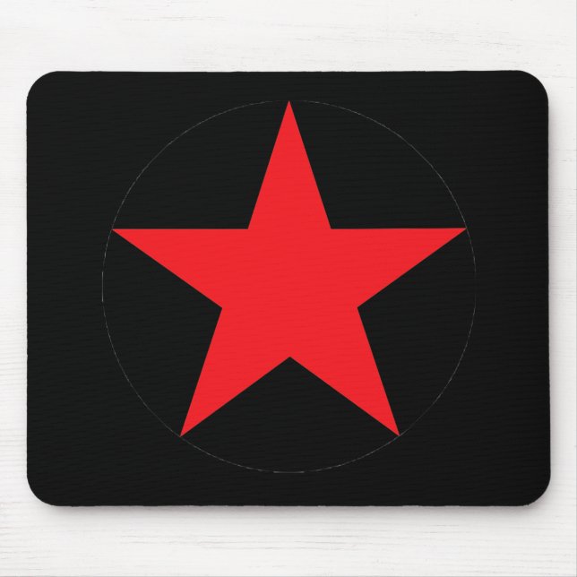 Mousepad Estrela Vermelha (Frente)