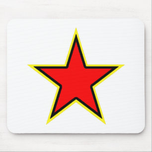 Mousepad Estrela vermelha comunista