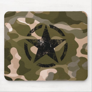 Mousepad Estrelar no estilo Burlap