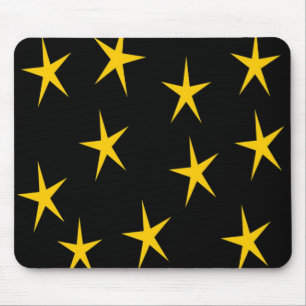 MOUSEPAD ESTRELAS AMARELAS
