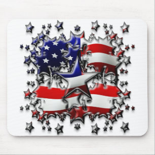 Mousepad Estrelas americanas