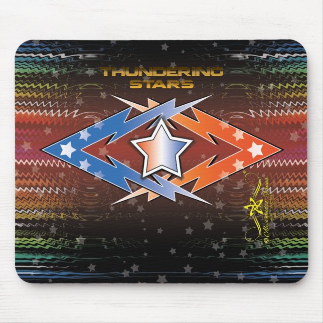 Mousepad Estrelas Branqueadoras (Frente)