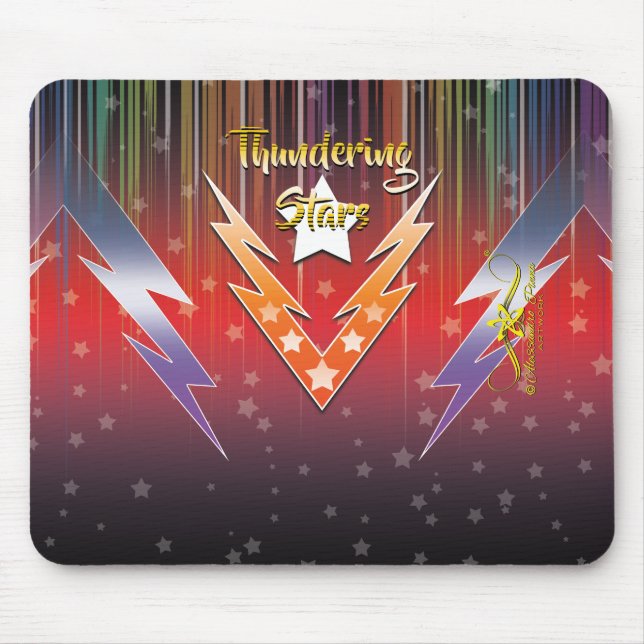 Mousepad Estrelas Branqueadoras (Frente)
