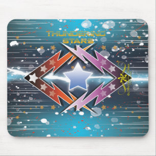 Mousepad Estrelas Branqueadoras