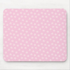 Mousepad Estrelas Cor-de-Rosa Espalhadas