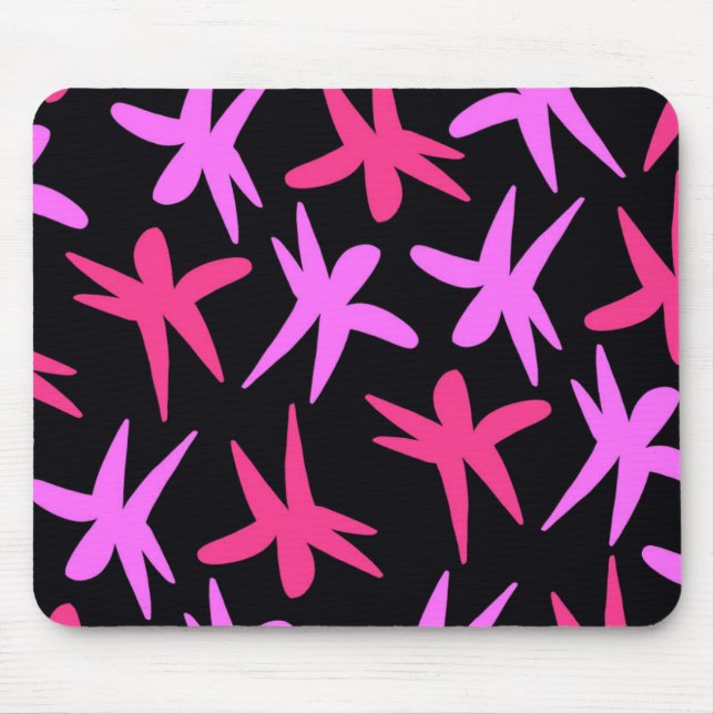 Mousepad Estrelas da flor (Frente)