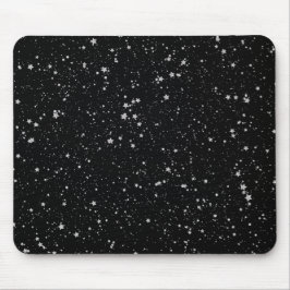 Mousepad Estrelas de Brilho2 - Preto Prateado
